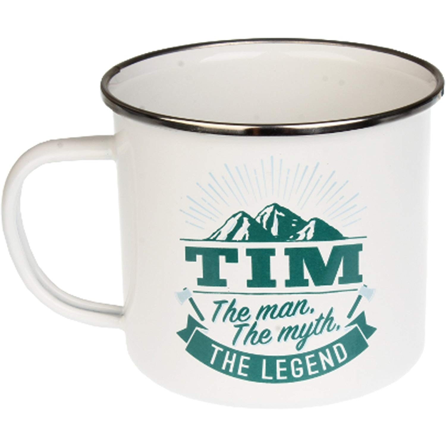 Top Guy Enamel Mugs (Tim)