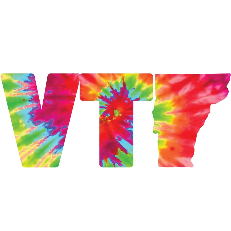 VT + State Sticker (Tie Dye)