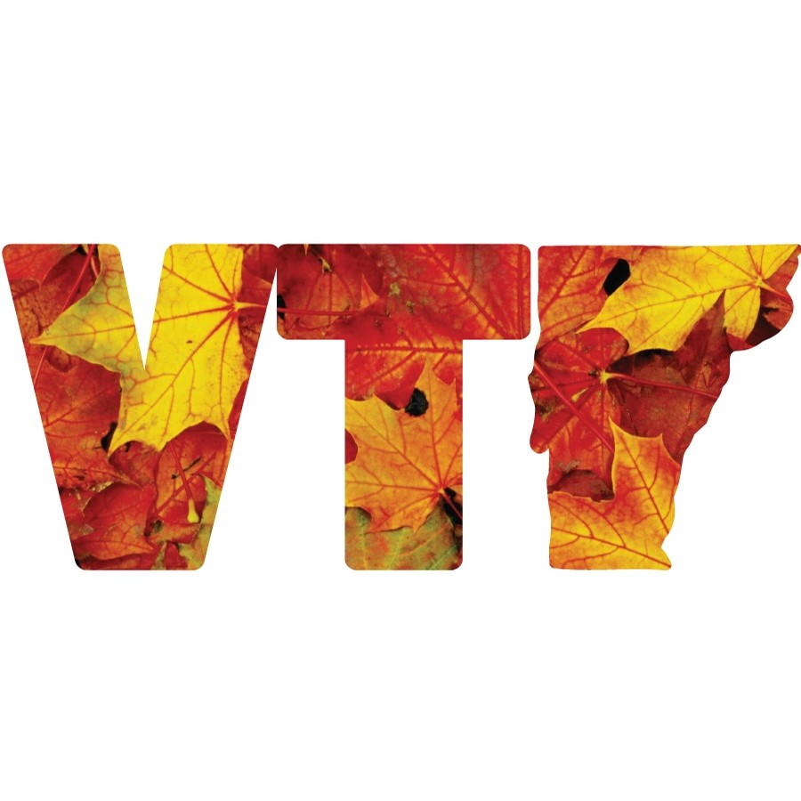 Lovermont VT + State Sticker (Maple Leaf)