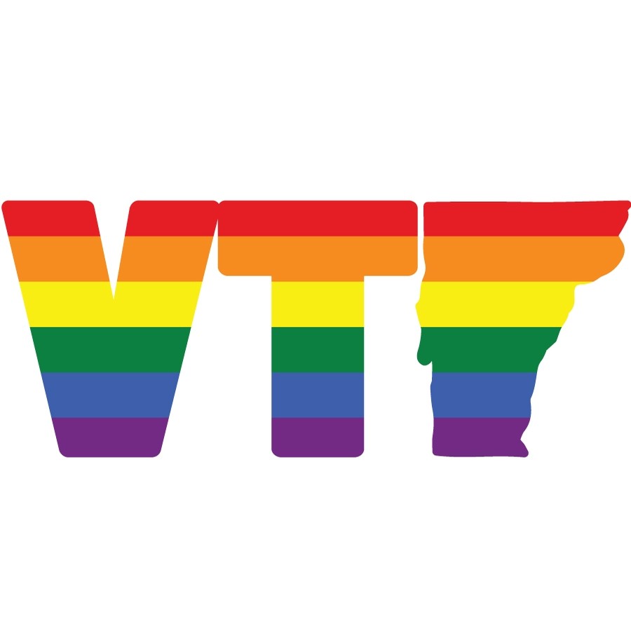 Lovermont VT + State Sticker (Pride)