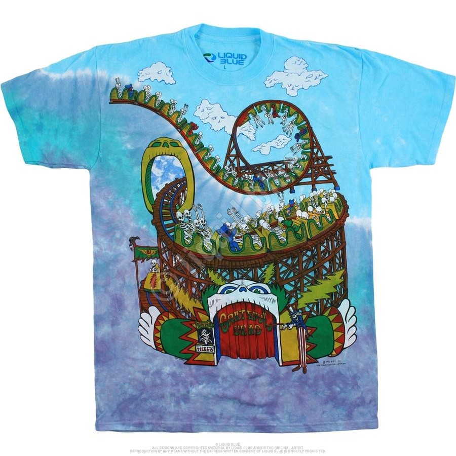 Liquid Blue Amusement Park tee