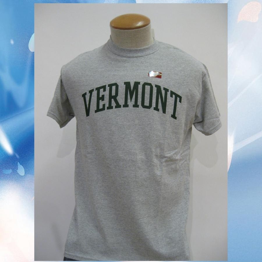 VT Arch Tee (Athletic Heather BC/Forest)