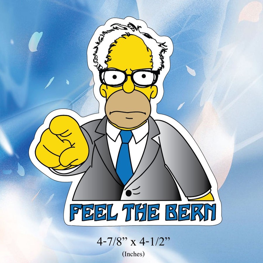 Bernie Simpson Sticker
