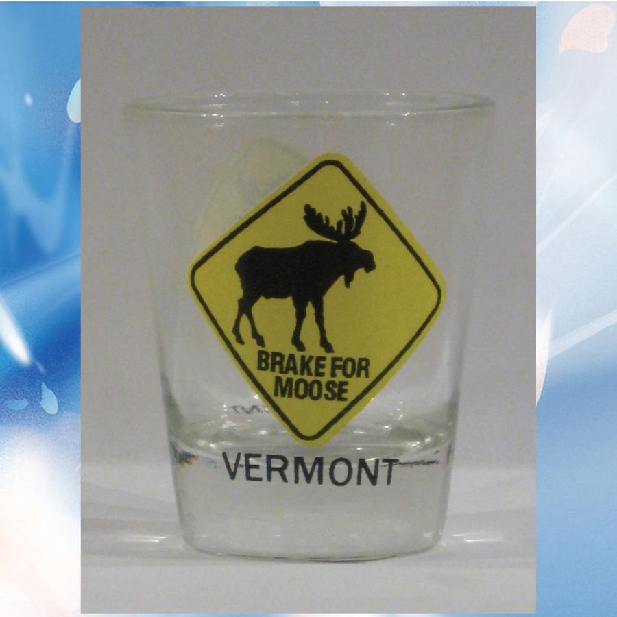 Brake for Moose Shot Glass