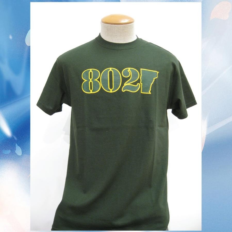 802 802 Classic Tee (Forest/Yellow-Forest)