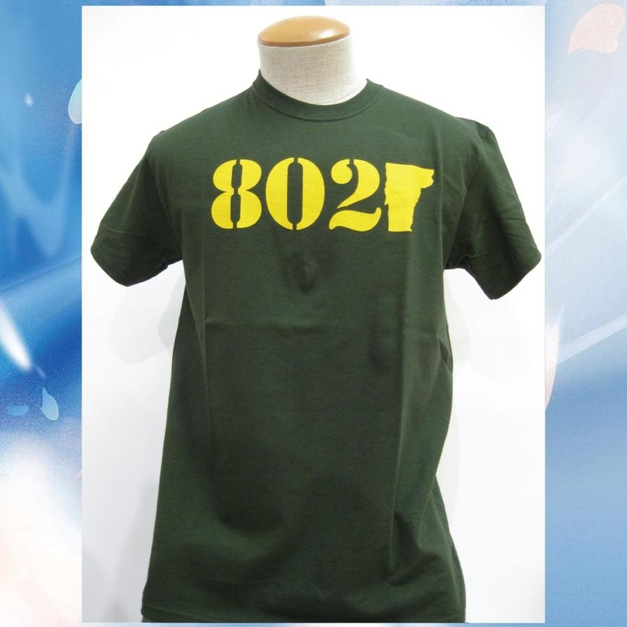 802 802 Classic Tee (Forest/Yellow)