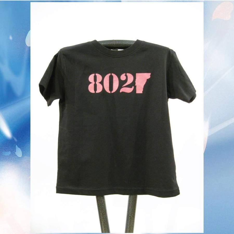 802 Classic Tee (toddler) (Black/Pink)