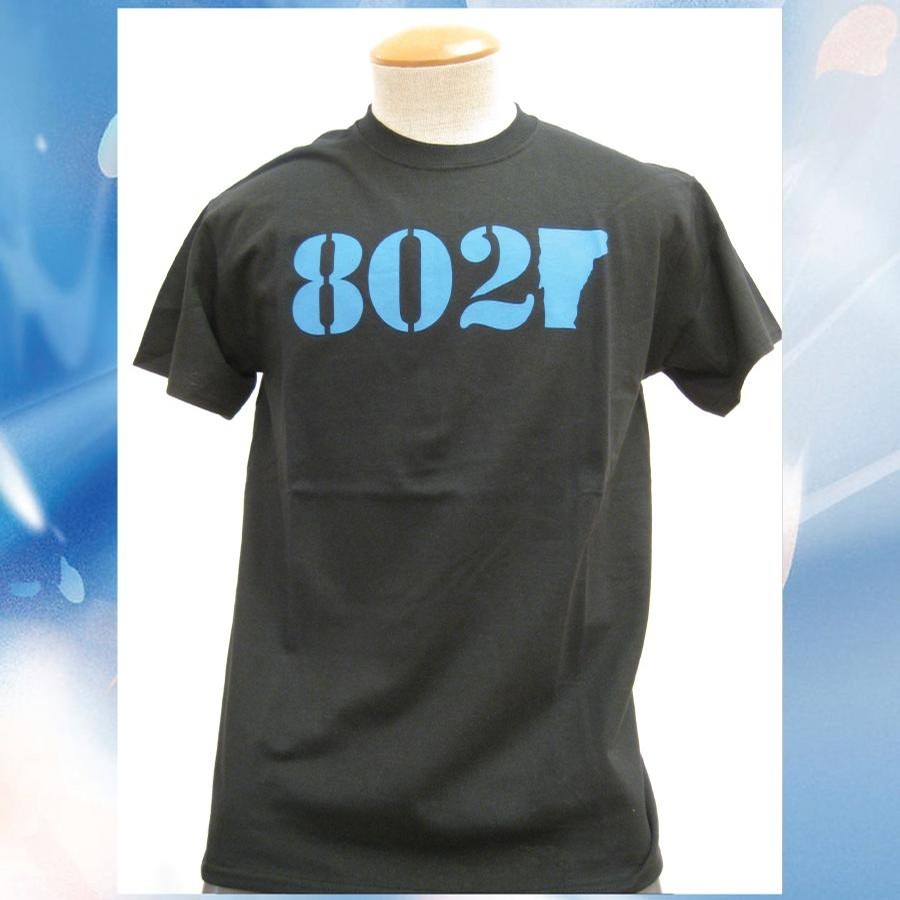 802 Classic Tee (Black/Royal)