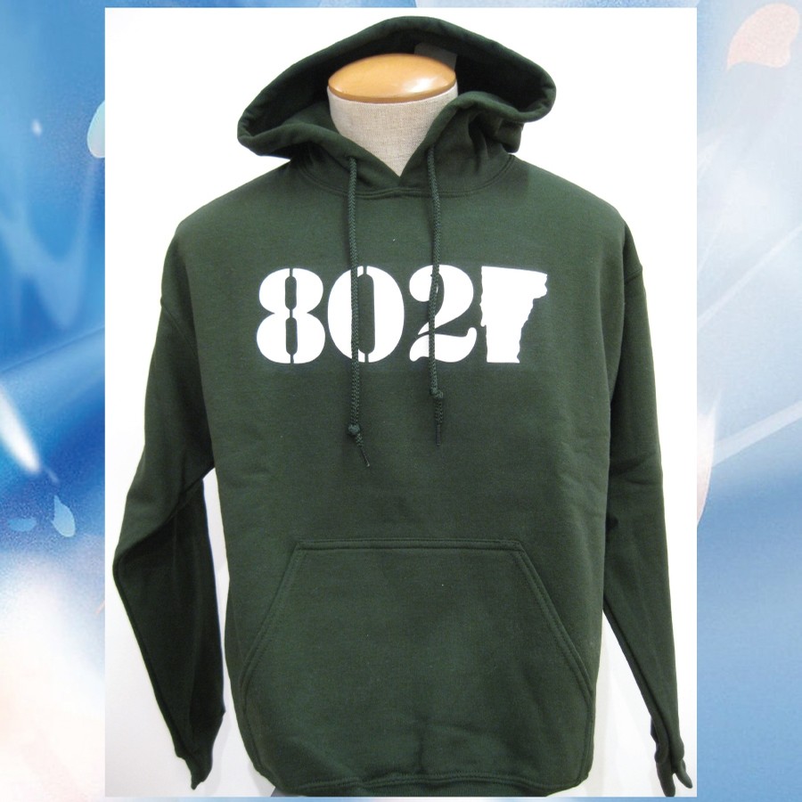 802 Classic Hood VT Sleeve (Forest/White)