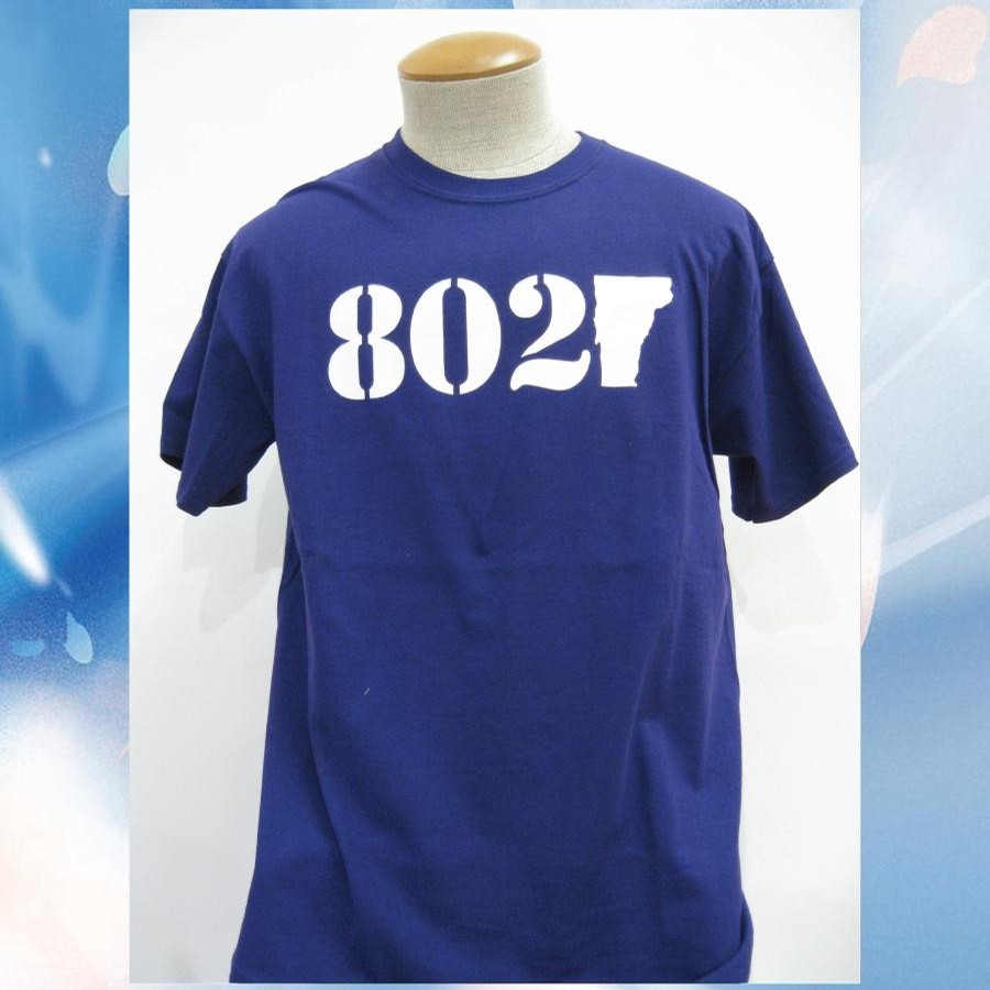 802 Classic Tee (Purple/White)