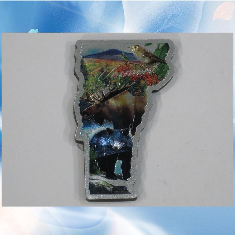 Wildlife Foil State Magnet