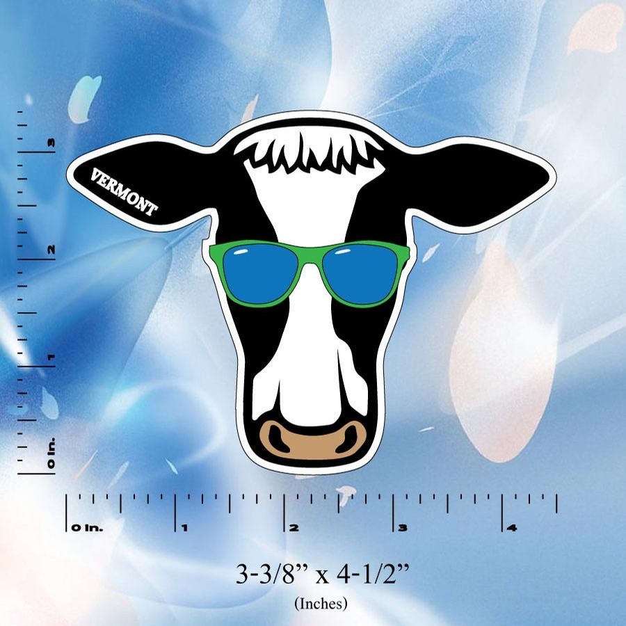 Lovermont Cool Cow Sticker