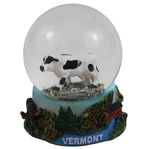 Mini Snowglobe (cow)