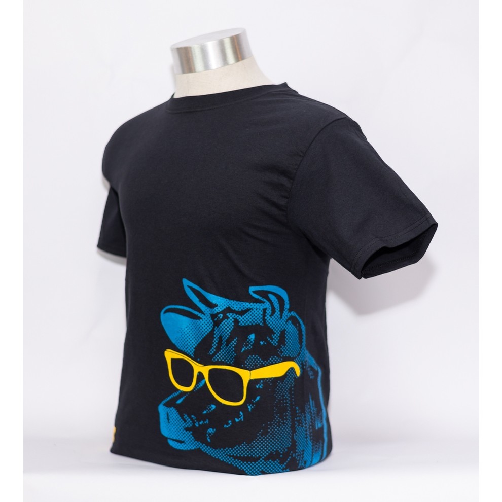 Cow Sunglasses (Black/blue)