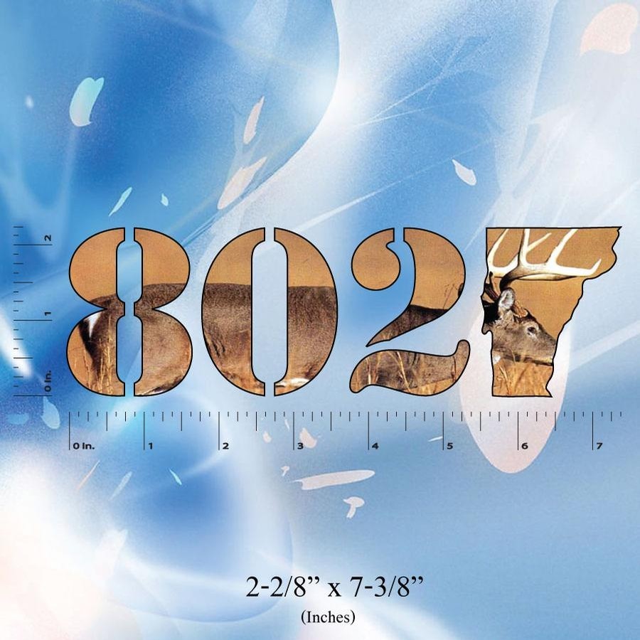 802 802 Classic Sticker (Deer)