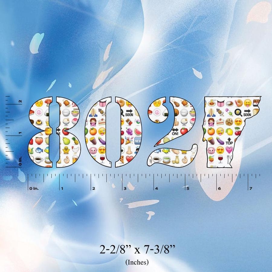 802 802 Classic Sticker (Emojii)