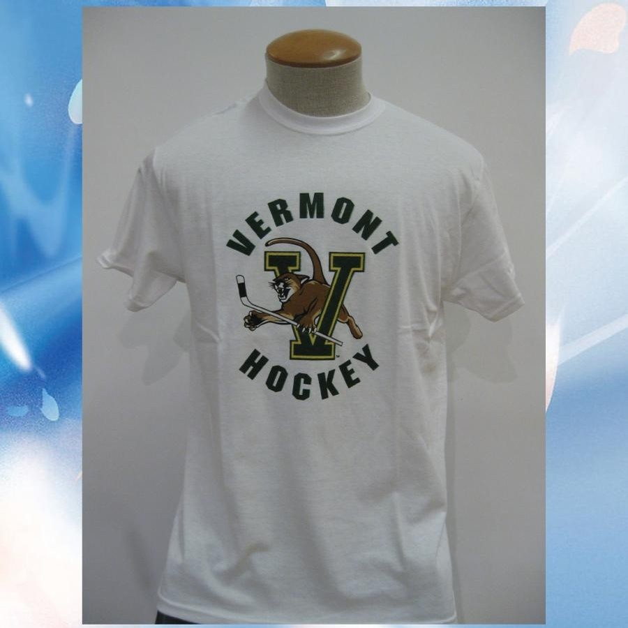 UVM Vcat Hockey Tee (Ash)
