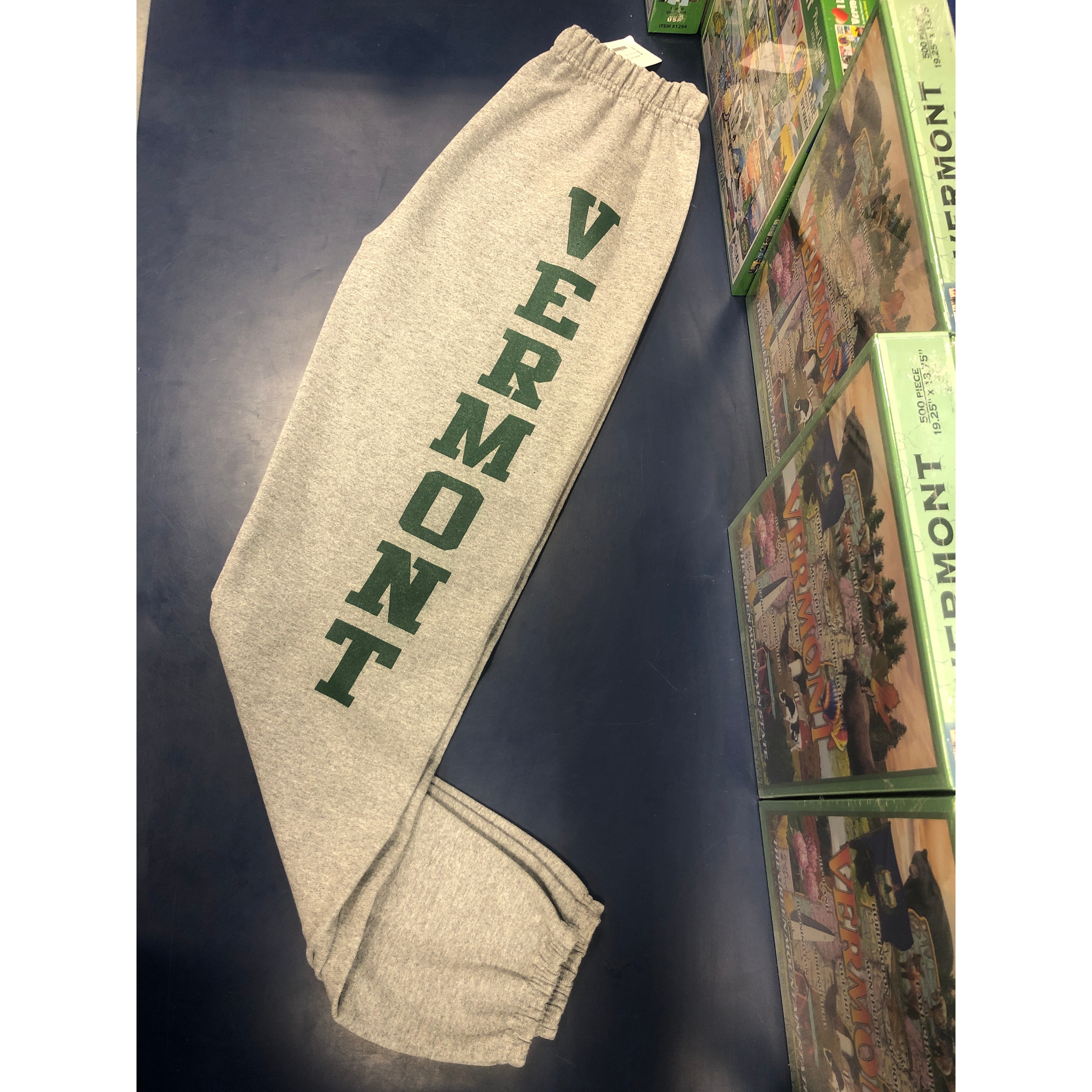 VT 10oz Sweatpants (Kids) (Sport Grey/Forest)