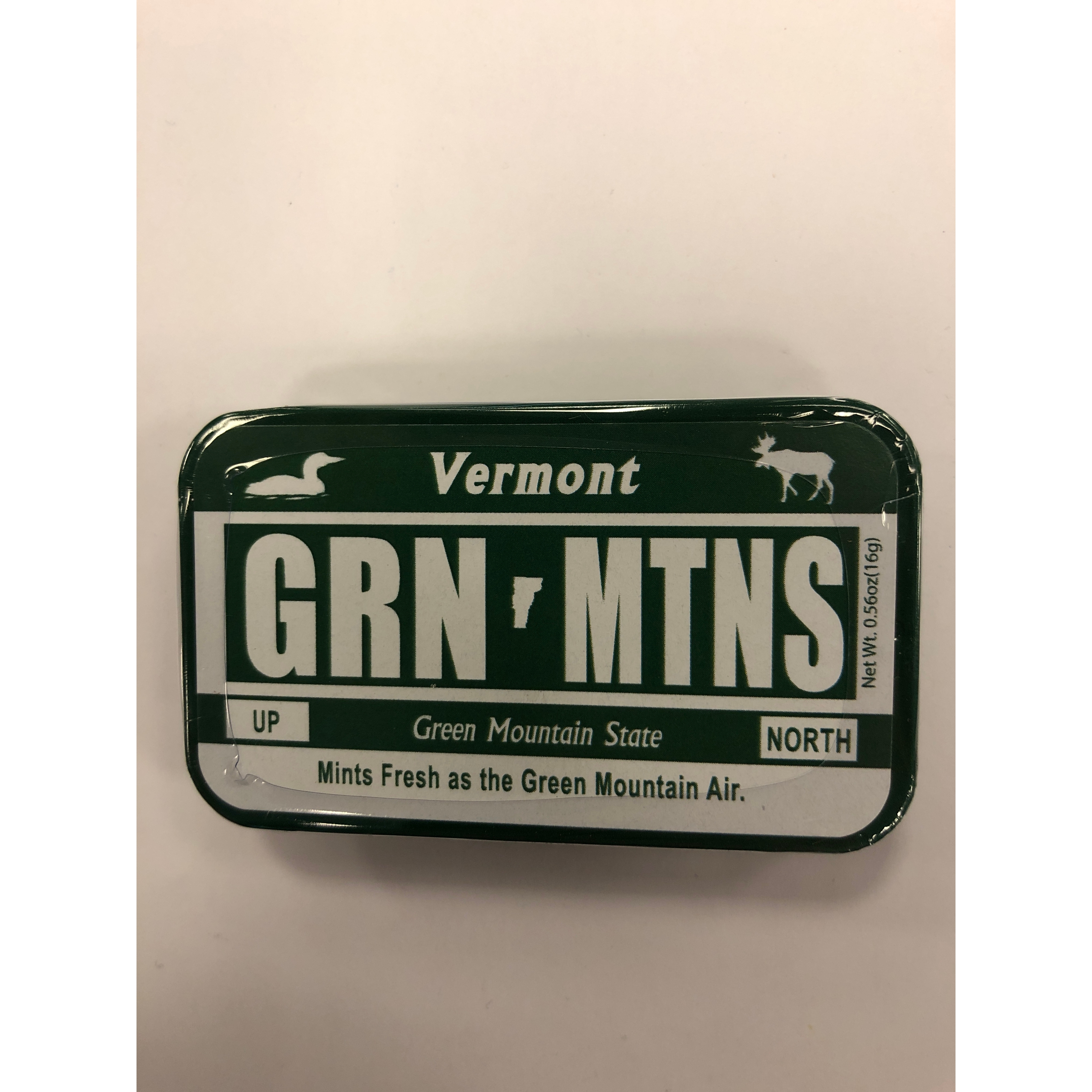 Vermont Illustrating License Plate Mints (Grn Mtns)