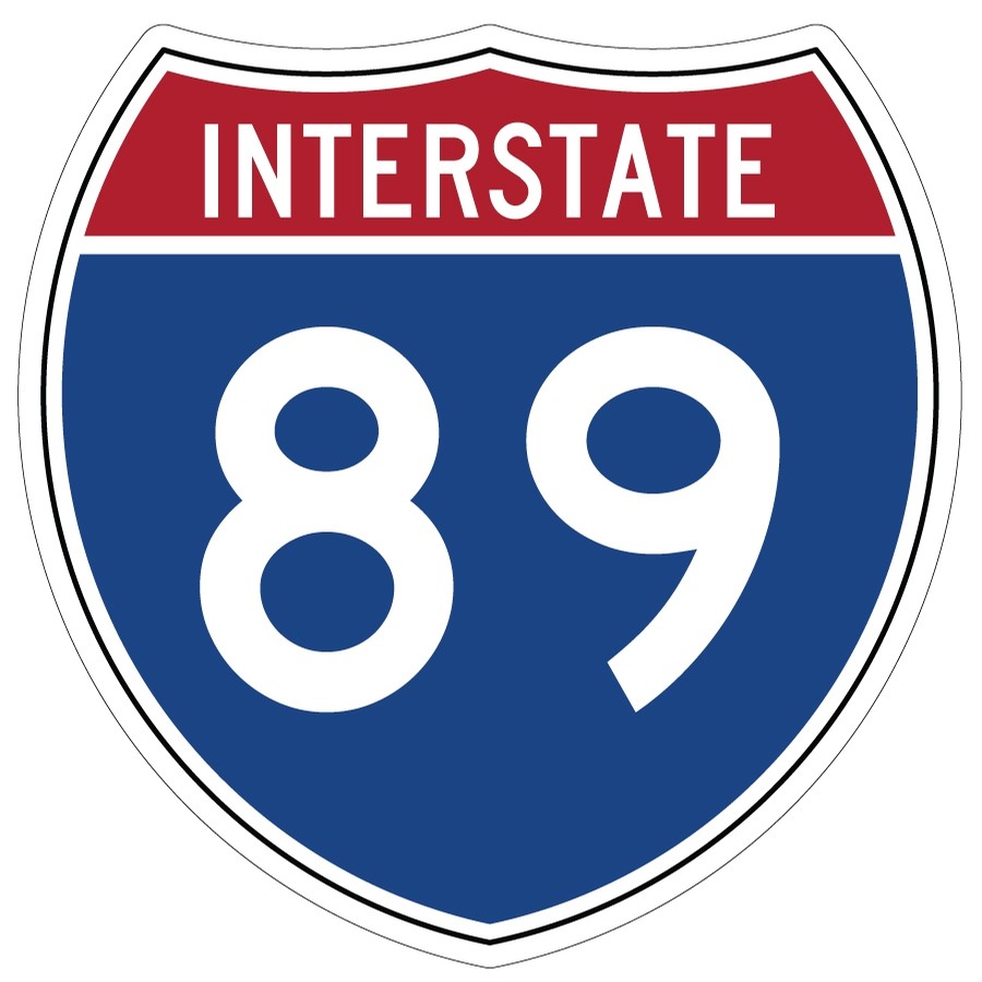 Interstate 89 Sticker