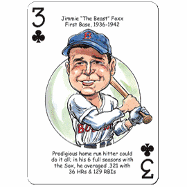 Boston Baseball Heroes Cards (Boston Red Sox)