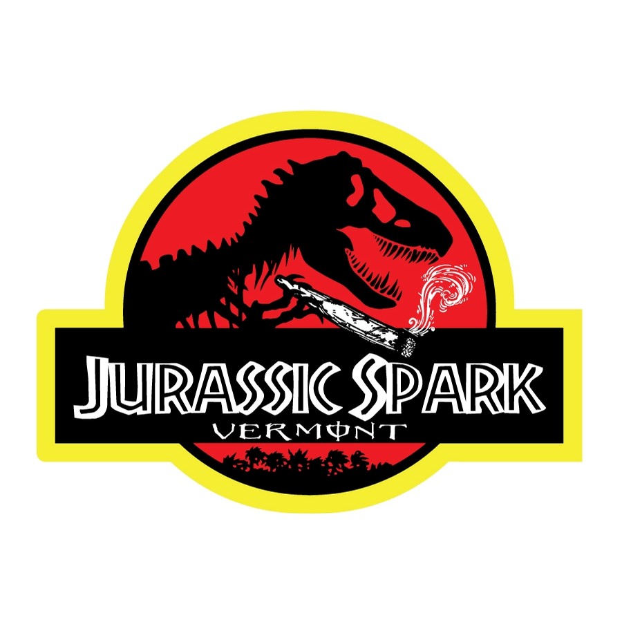 Jurassic Spark Sticker