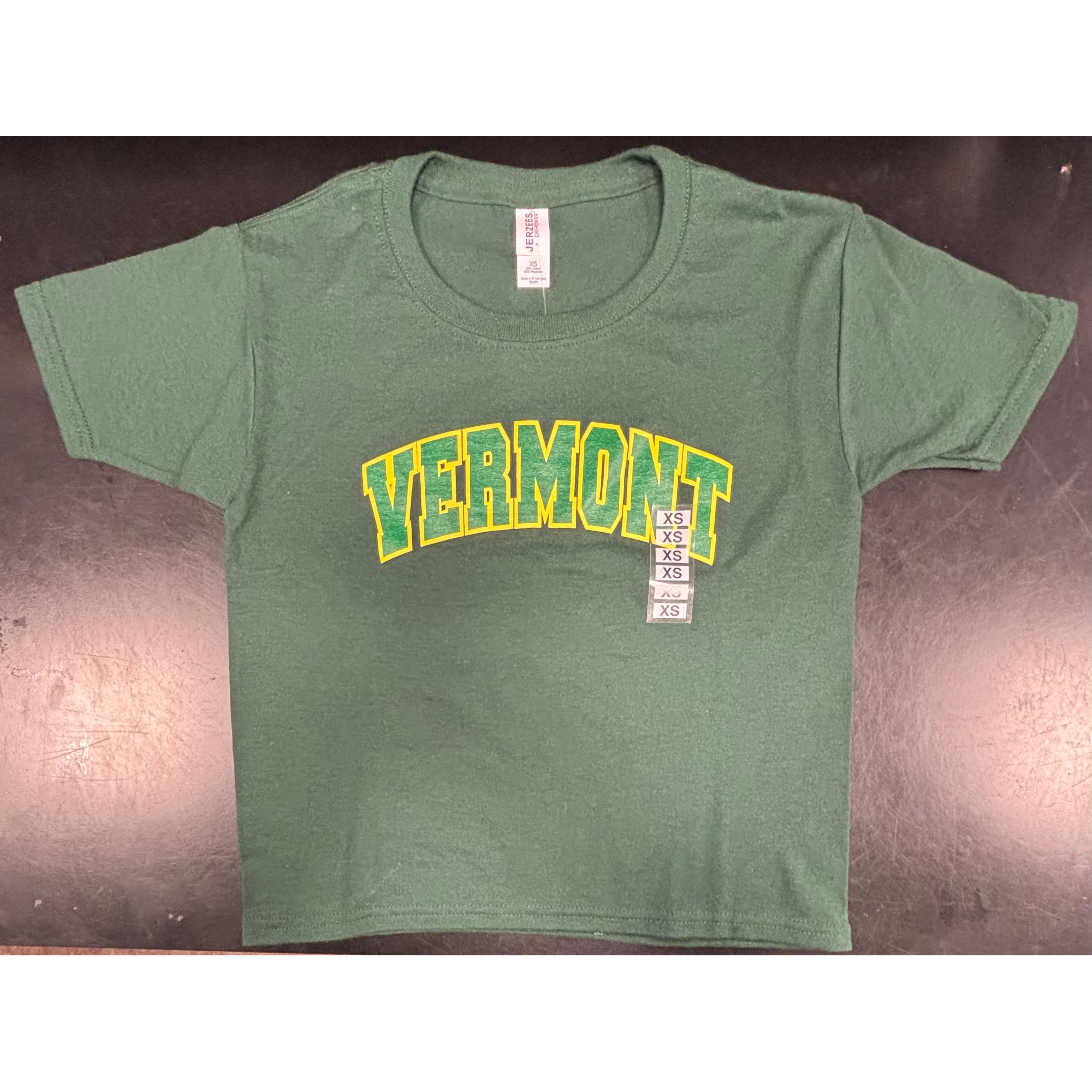 VT Arch Tee (Youth) (Forest/Yellow-Forest)