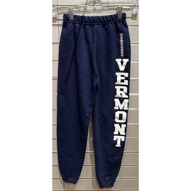 VT 10oz Sweatpants (Kids) (Navy/White)