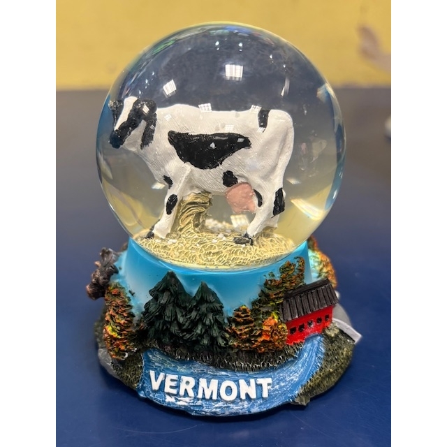 Large Cow Snowglobe