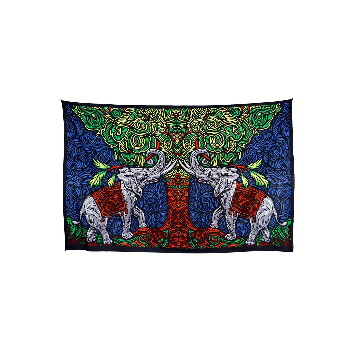 3D Elephant Tree Tapestry