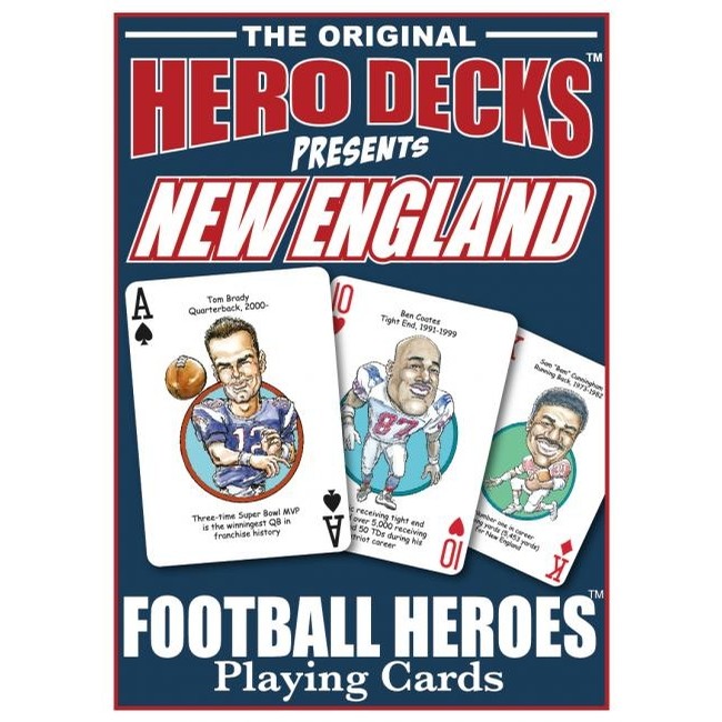 New England Football Heroes Cards (New England Patriots)