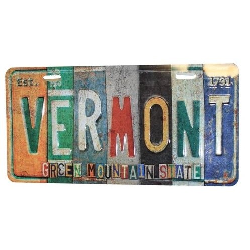 Ransom Note License Plate