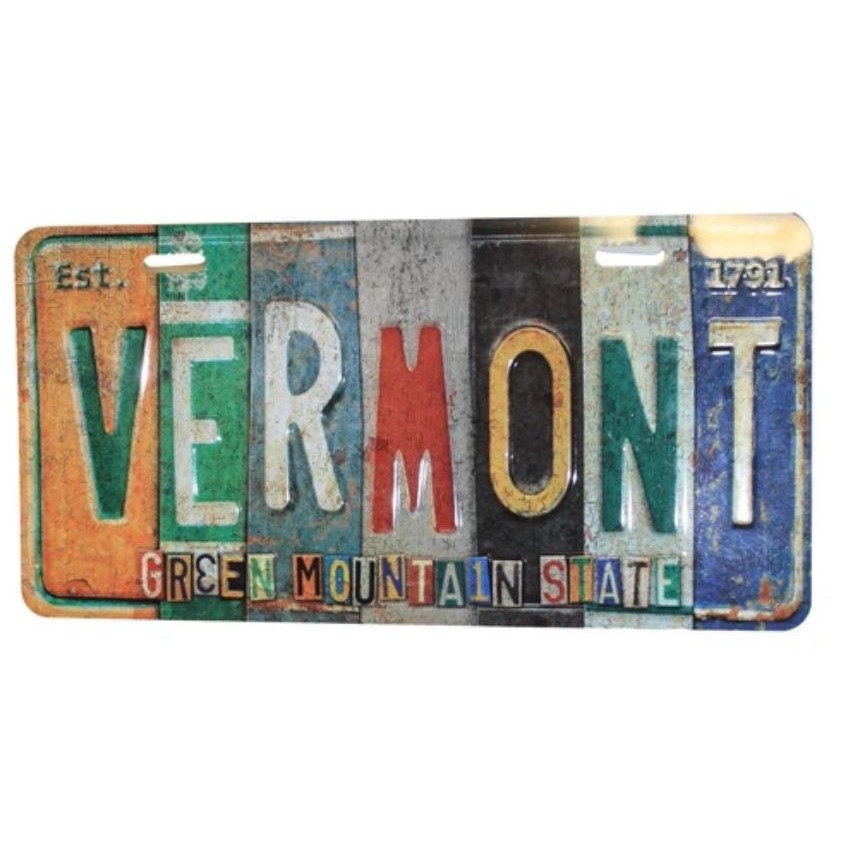 Ransom Note License Plate