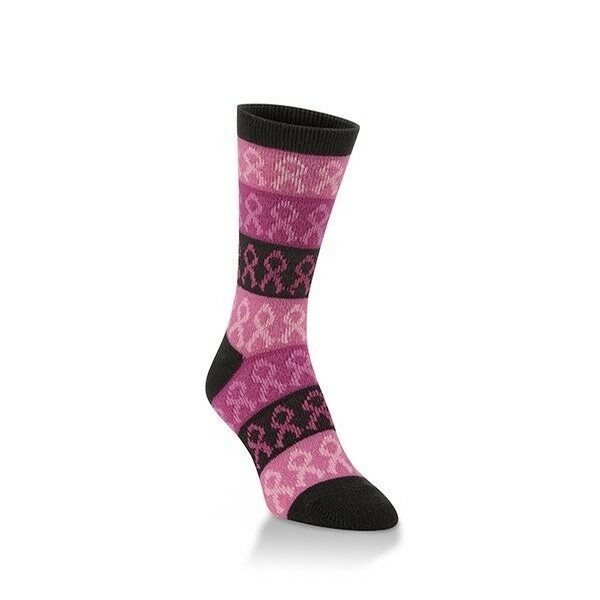 Worlds Softest Cozy Crew Sock (Pink Multi)