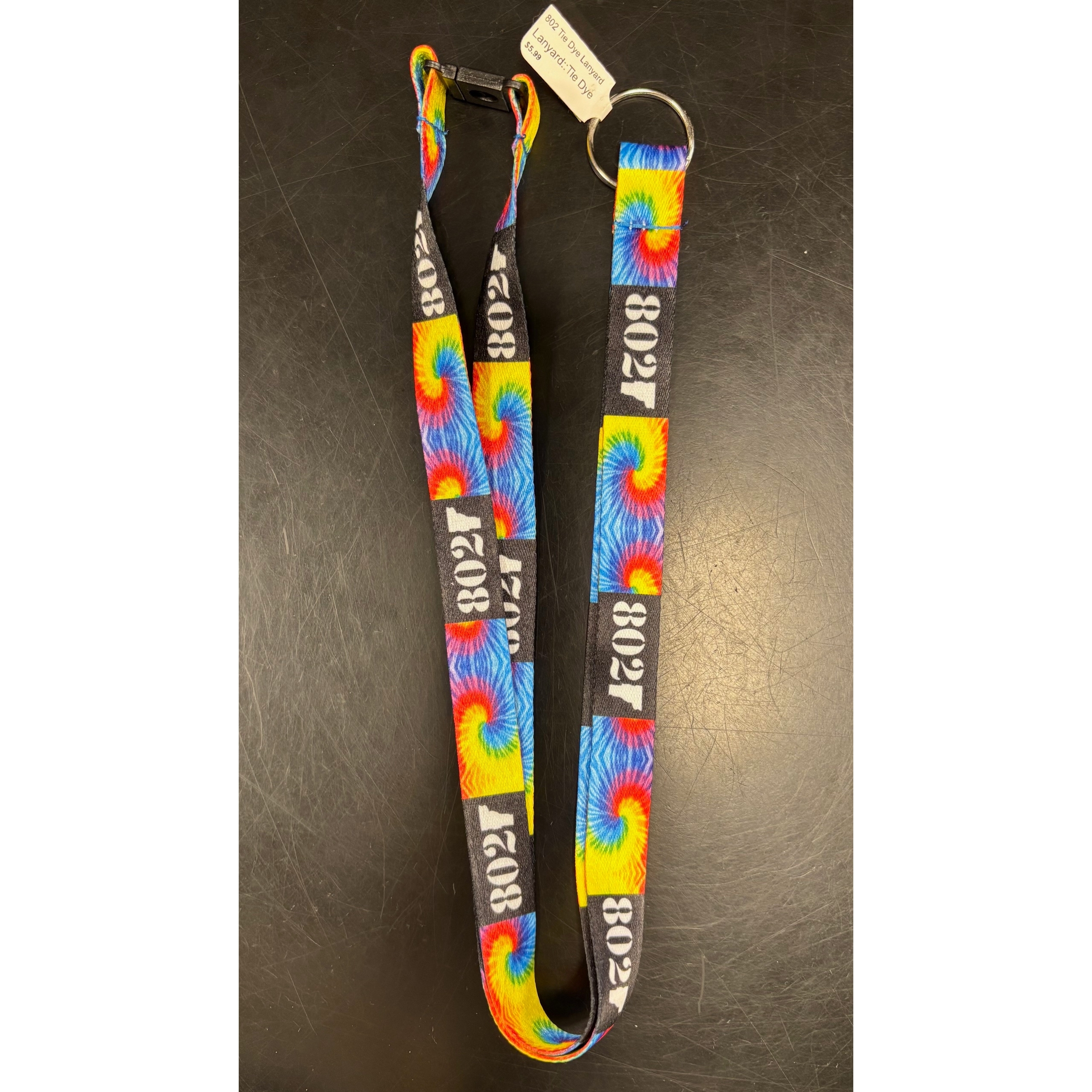 802 Tie Dye Lanyard