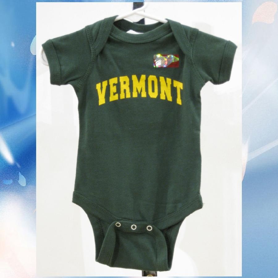 VT Arch onesie (Forest/Yellow)