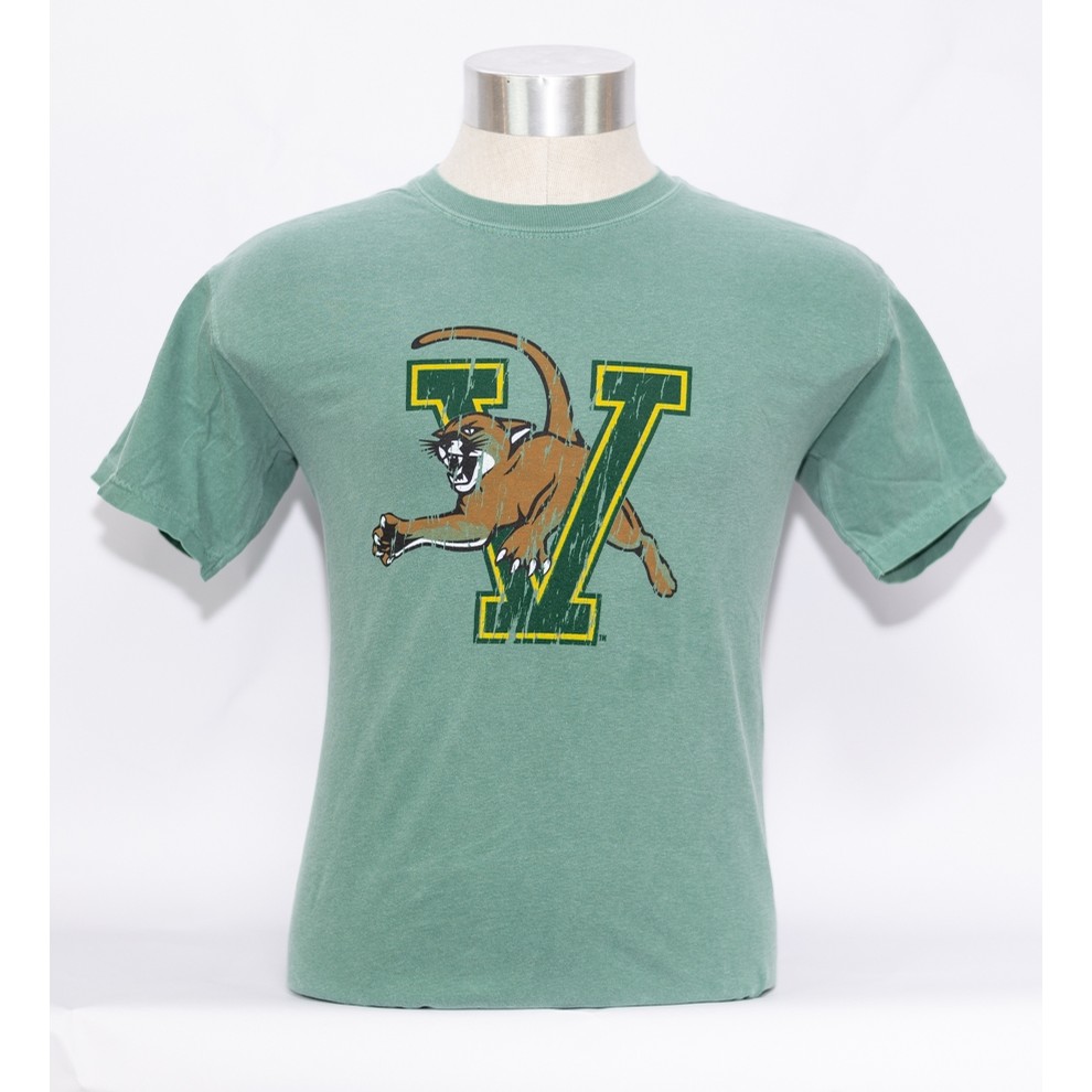 Vcat Tee (Light Green CC)