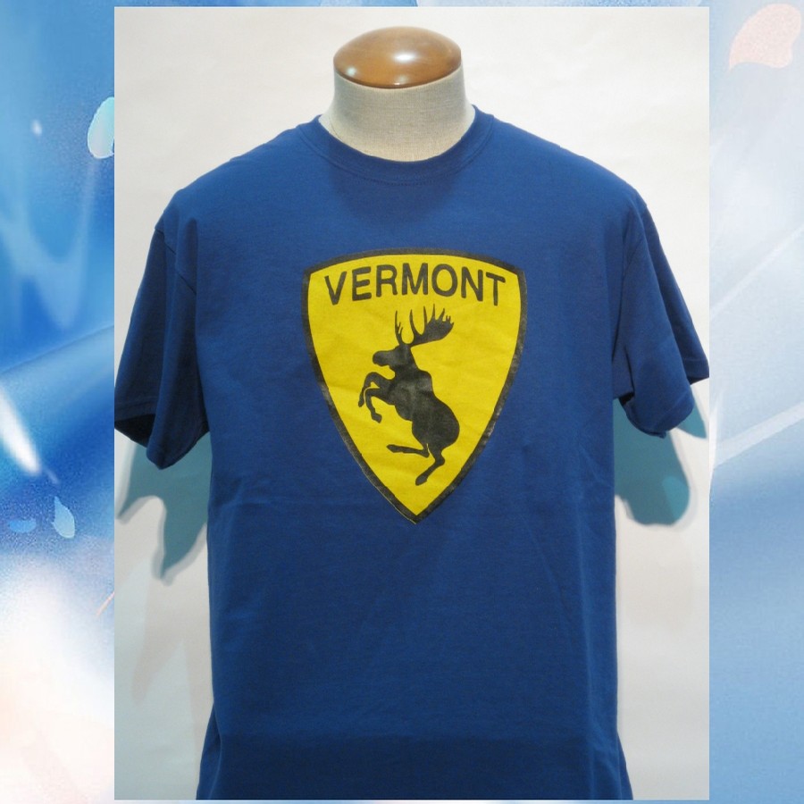 Moose Ferrari Tee (Metro Blue/yellow-black)