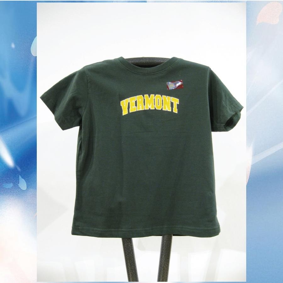 VT Arch Tee (Toddler) (Forest/white-yellow)