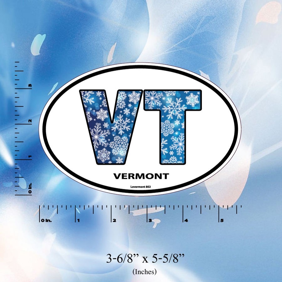 VT Euro Sticker (Snowflake)