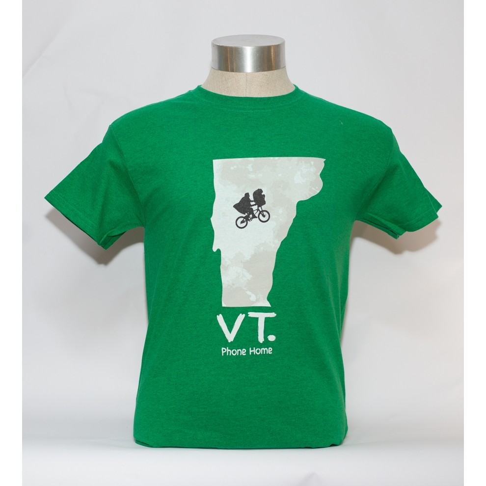 VT Phone Home Tee (Antique Irish)