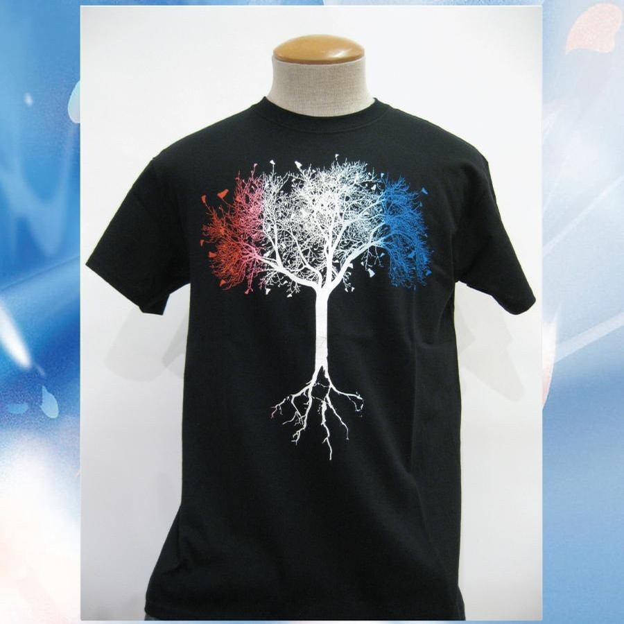 802 VTree Tee (Black/Red,White,Blue)