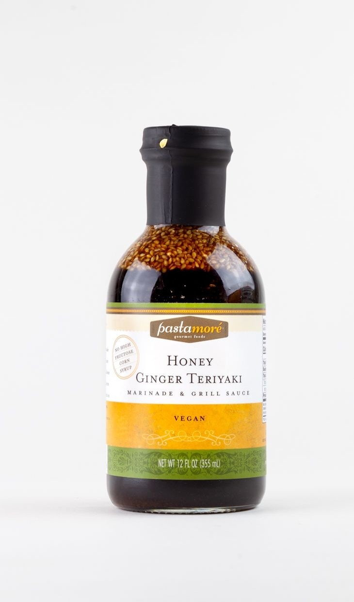 Pastamore Honey Ginger Teriyaki Marinade & Grill Sauce Marinades at