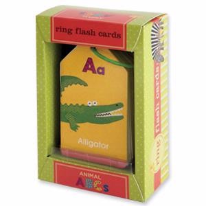 Ring Flash Cards (Animal ABCs)