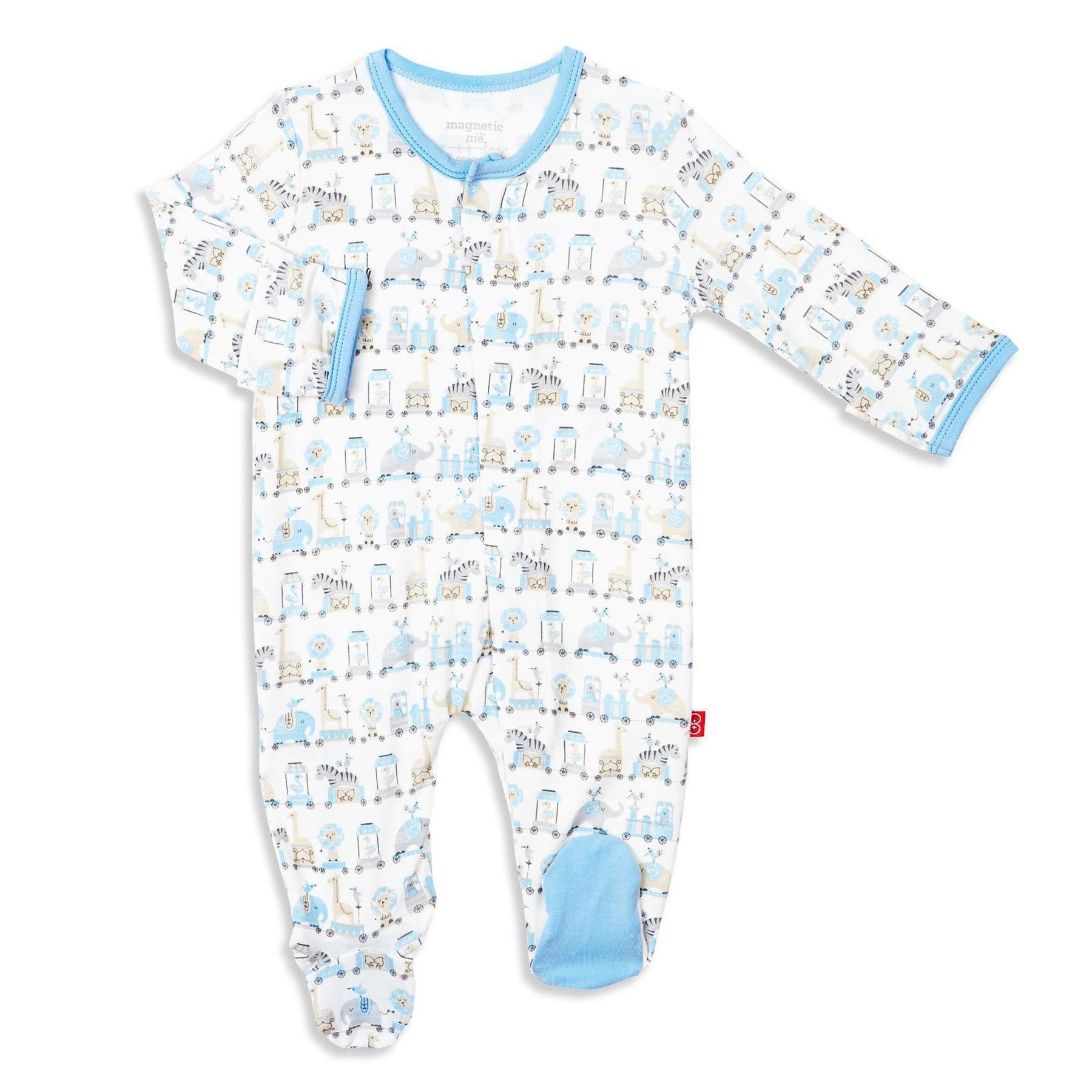 Blue Taj Express Modal Magnetic Footie