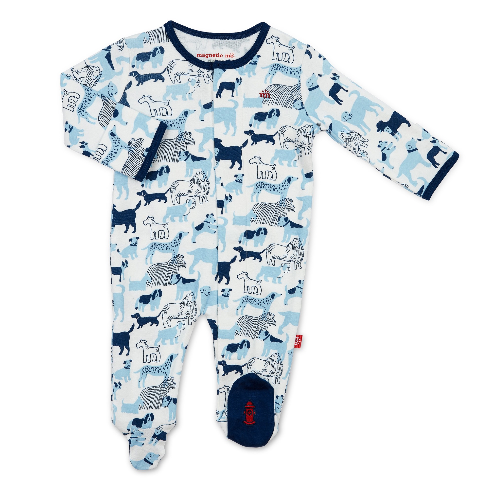 Organic Cotton Magnetic Footie