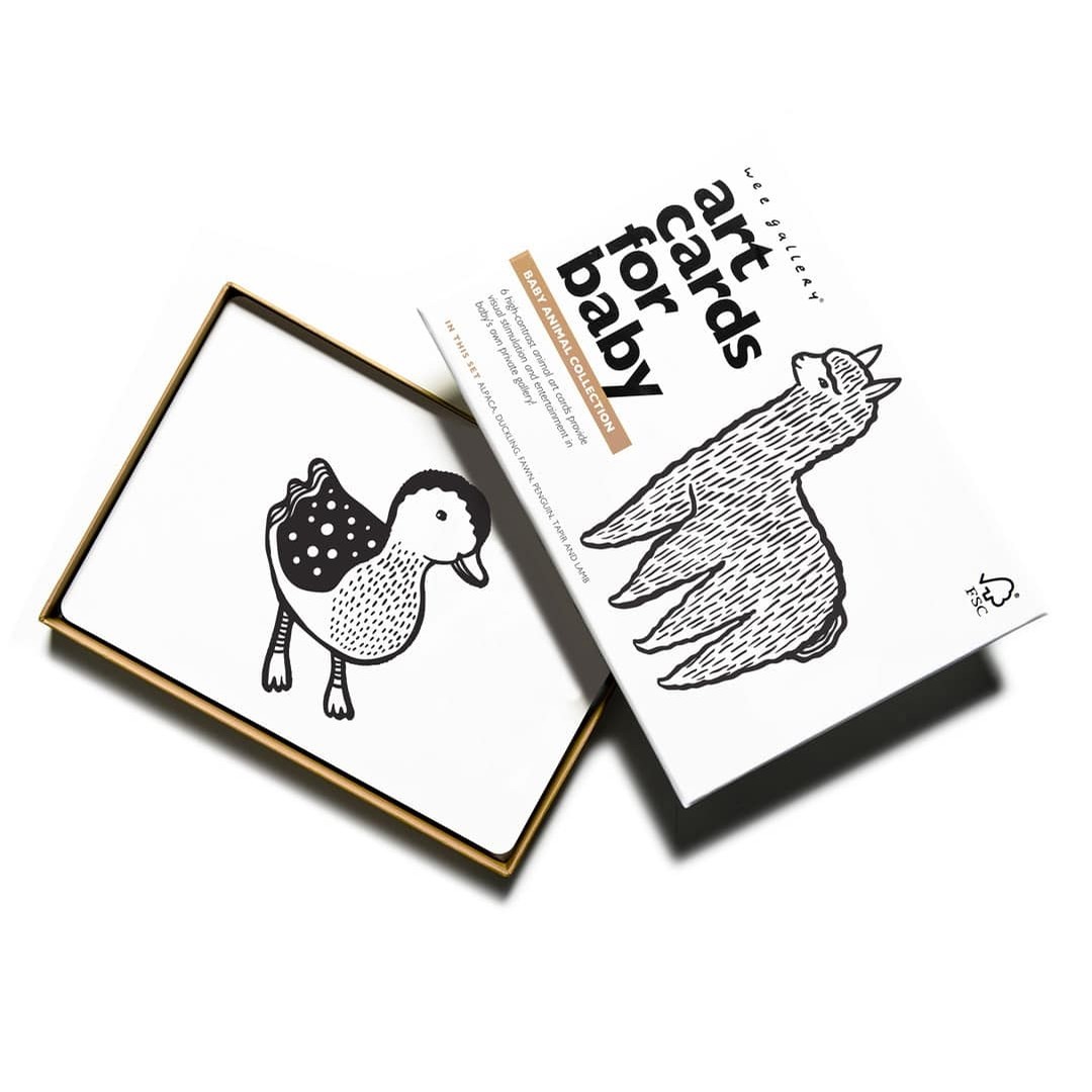 Art Cards for Baby – Baby Animals Collection