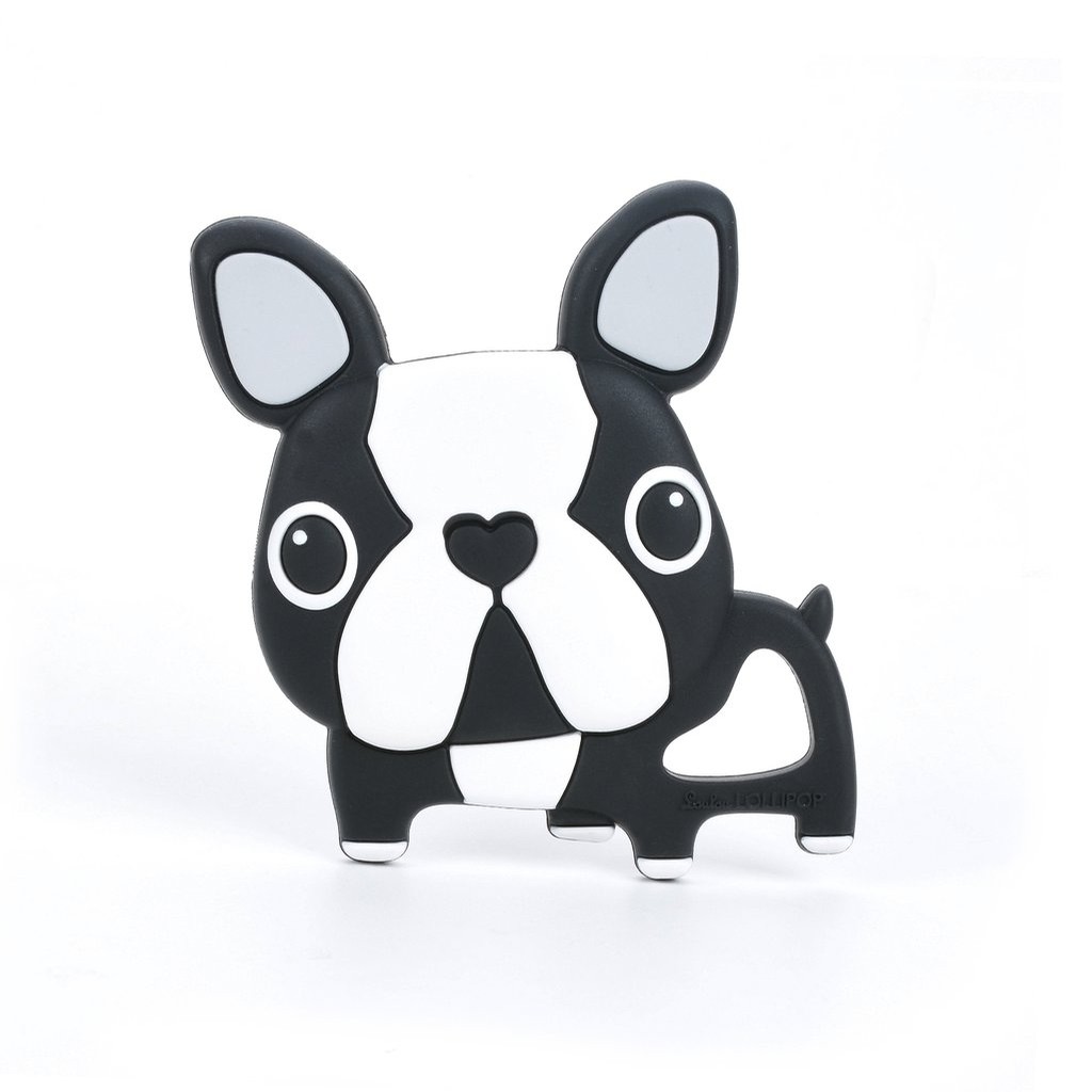 Silicone Teether (Boston Terrier)