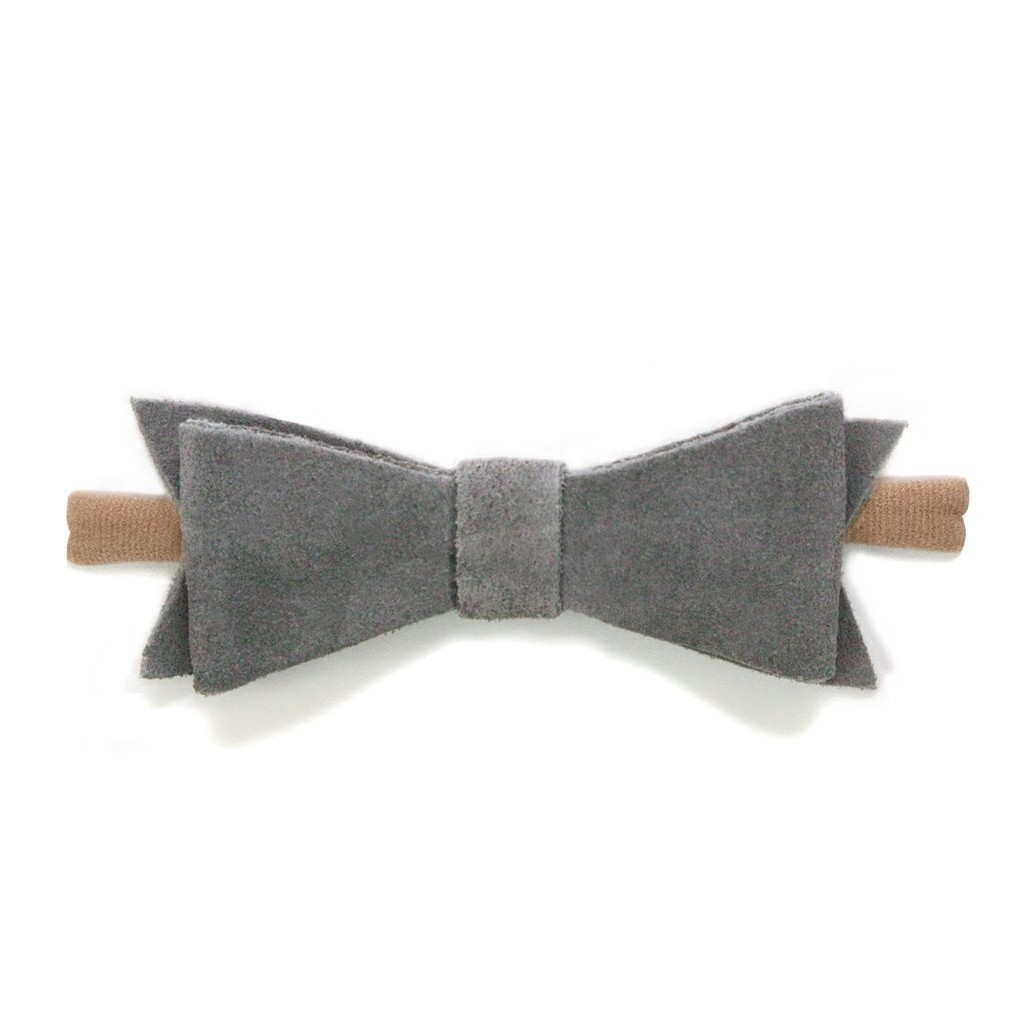 Leather Large Bow