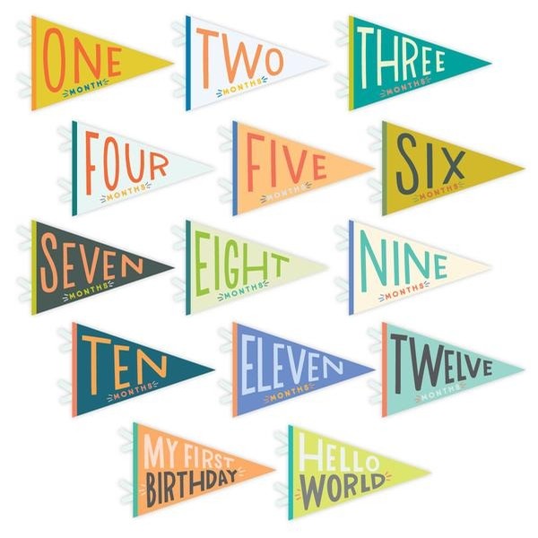Petit Milestone Pennants
